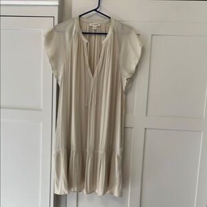 Treasure & Bond Ivory Pleated Blouse